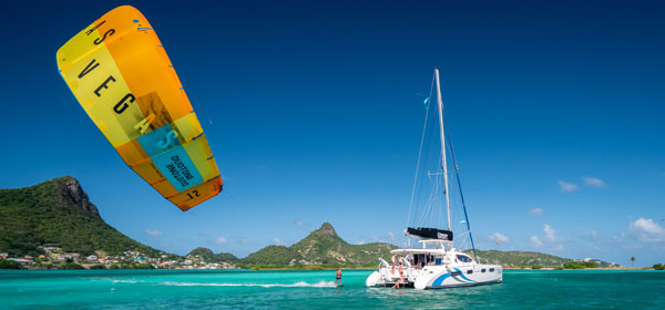 Kitesurfing Cruise in the Grenadines