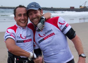 Day 6 - Finish The Unlimited Kitesurfing Expedition Beach Finish