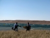 Kitesurfing at Sterkies - Rob & Bruce