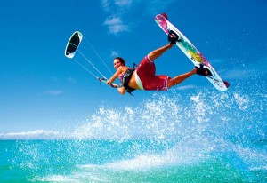 Kitesurfing Girl