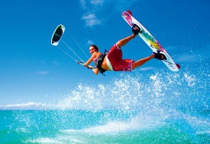 Kitesurfing Girl